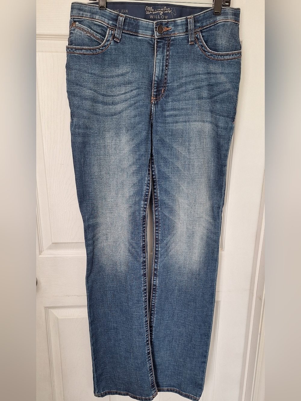 Wrangler Willow Jeans Womens Size 18 Bootcut Stretch Medium Wash NWT (No Tags)